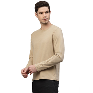 <b>Mens</b> <b>Long</b> <b>Sleeve</b> Polyester T Shirt Quick Dry Breathable Workout Training Tee Wicking Athletic <b>Top</b> - Product Image 5