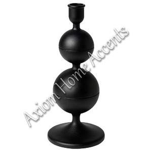 Hecho a mano Boho Chic Aluminio Mármol Axioma Inicio Acentos Artesanal Taper Candelero Tamaños personalizados para mesa de comedor - Product Image 2