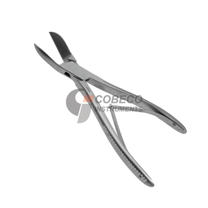Cortador de Huesos de Doble Bisagra con Diseño de Mayor Apoyo, Instrumento de Cirugía Ortopédica de Acero Inoxidable - Product Image 3