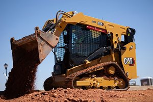Wholesale CAT Skid Steer Loader 2023 <b>Model</b> 15 Ton Rated Load Motor Bearing Gear Construction Farm Landscaping Earthmoving - Product Image 3