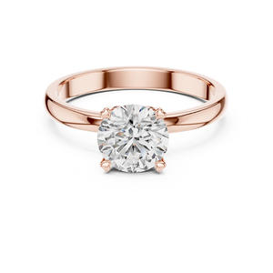 Bague en diamant de laboratoire sophistiquée, 1 carat, taille brillant, certifiée IGI, bijoux fins en or, élégante, pour fiançailles, déclaration de mode - Product Image 6