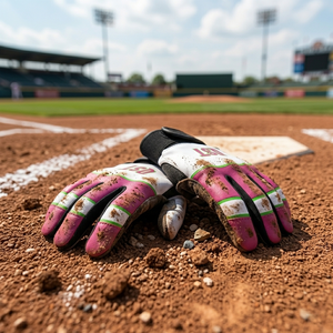 Guantes de Béisbol y Sóftbol Profesionales Personalizados para Bateadores Zurdos, Guantes de Bateo de Cuero Antideslizantes de Alta Calidad para Adultos - Product Image 5