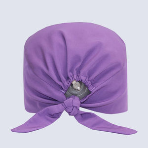 Mens Women's Woven Cotton <b>Scrub</b> Adjustable Surgery Chef <b>Cap</b> Dustproof Working Wear Sweatband Bouffant Hats for Doctors Nurses - Product Image 5