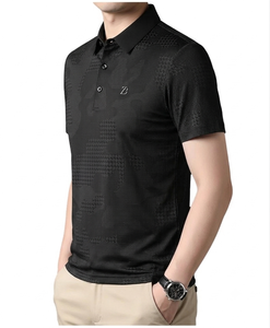 Polo homme coupe classique, col classique, t-shirt décontracté à manches courtes, confortable, élégant, pour le bureau, les week-ends - Product Image 2