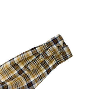 Proveedor Mayorista de Ropa Casual de Exterior: Camisa de Franela Oversize de Manga Larga con Botones, Estilo Streetwear, Chaqueta a Cuadros con MOQ Bajo - Product Image 4