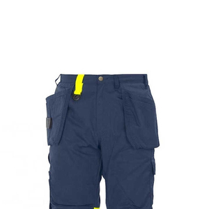 Pantalon de travail réfléchissant haute visibilité de qualité supérieure avec poches cargo et bandes réfléchissantes - Product Image 2