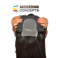 Perruque lisse naturelle, tissage double machine, extensions de cheveux humains Remy indiens de temple, sans traitement chimique, 100g, toutes les couleurs disponibles