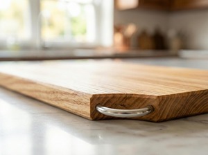 Planche à découper carrée en bois Antique Creations avec épaisseur personnalisée et plateforme robuste pour usage domestique, écologique - Product Image 2