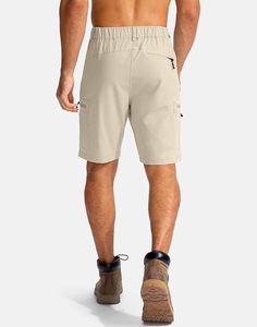 <b>Men's</b> Cargo <b>Shorts</b> Wholesale Manufacturer Quick Dry Utility <b>Shorts</b> with Secure <b>Zip</b> <b>Pockets</b> Custom Logo OEM Private Label Bulk - Product Image 2