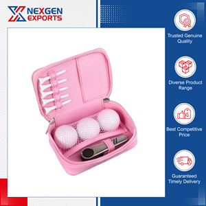 Bolsa de Transporte Multifuncional de Cuero PU para Pelotas de Golf y Herramientas, Estilo Casual, 100% Compromiso de Calidad, del Principal Proveedor de la India - Product Image 6