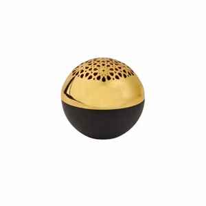 Luxurious Arabic Ceramic & Metal <b>Bakhoor</b> <b>burner</b> For Ramadan Eid Festive Circular Mabkhara Customized Best Selling Incense Holder - Product Image 5