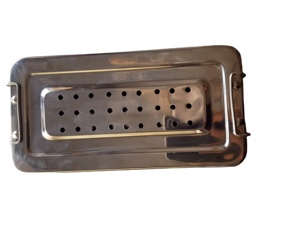 Stainless Steel Surgical Instrument <b>Box</b> Autoclavable Sterilization Storage Case with <b>Locking</b> Latch Mechanism - Product Image 4