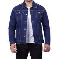Chaqueta de Mezclilla para Hombre, Estilo Urbano, Invierno, Resistente, Ecológica, Transpirable, Algodón, Corte Holgado, Elegante, Informal, Prenda Exterior de Alta Calidad