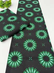 Auténtica Tela Africana Nigeriana con Estampado de Cera y Algodón Ankara, Patrones Audaces para el Mercado de Ropa en Sudáfrica - Product Image 2