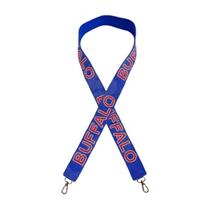 BUFFALO CRYSTAL CRAFT Correas para Bolsos Bordadas a Mano con Cuentas de Semilla Personalizadas 'Hook Em Horns', Accesorio de Moda, Bolso de Cuentas - Product Image 1