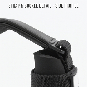 Adjustable Neoprene Wrist Support with Buckle Closure Strap <b>Weight</b> Lifting Strength Training Unisex Non-Slip Lifting Hooks - Product Image 5
