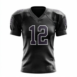 Maillots de football de haute qualité, hauts de sport pour l'entraînement, maillots de football américain personnalisables par sublimation - Product Image 2