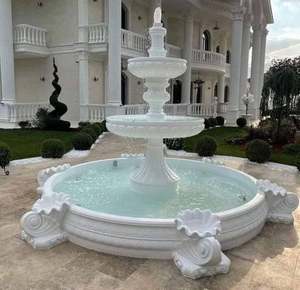 Fuente de Agua Decorativa para Interiores y Exteriores, Hecha a Mano con Piedra Sólida, Moderna, Ecológica y Duradera - Product Image 1