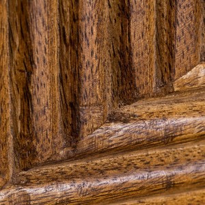 Cabecero Vandana Flux Zentrix para cama de 150 cm en madera de mango Baty - Product Image 5