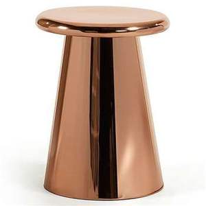 Mesa Auxiliar Metálica Portátil con Cuerpo Ligero y Revestimiento Resistente a la Oxidación para Uso en Interiores y Exteriores - Product Image 2