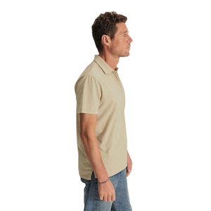 Haute demande Relax Fit élégant hommes Polo Tee col classique et bouton patte tissu doux à manches courtes Polo t-shirts pour hommes - Product Image 2