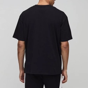 Camiseta oversize para hombre, hombros caídos, corte holgado, estilo boxy, algodón grueso, streetwear, casual, proveedor mayorista, fabricante, alta calidad - Product Image 4