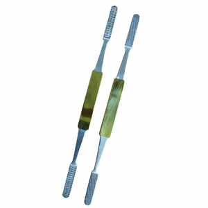 Juego de Instrumentos Quirúrgicos Nasales TC Fomon, Raspador Nasal de Doble Extremo de Acero Inoxidable 7/8 y 3/4 para Rinoplastia, Aprobado por la CE, Manual, Reutilizable - Product Image 1