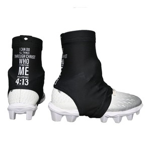 Protège-chaussures de football tendance en gros, faciles à enfiler, pour hommes et femmes, avec logo personnalisé par sublimation, grandes tailles - Product Image 1