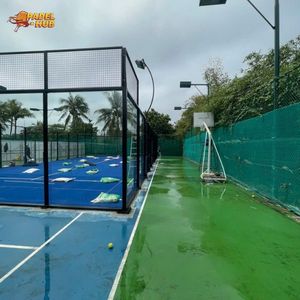 Pista de Pádel Panorámica Phuoc Thinh para Interiores y Exteriores, Cristal Templado de 12 mm, Instalación Deportiva, Venta al por Mayor Global - Product Image 3