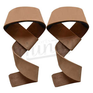 สายรัดข้อมือหนังปรับได้ ระบายอากาศได้ดี พร้อมโลโก้สั่งทำพิเศษ กันลื่น สำหรับฟิตเนส ยิม ป้องกันข้อมือ ยกน้ำหนัก - Product Image 3