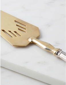 Modest Stainless Steel Cake Server Cake Lifter Gold Finished Ideal For Home Events Use Parties And Catering Handcrafted - Product Image 2