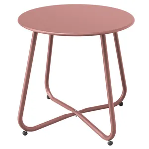 Table basse en métal design avec structure décorative dorée, mobilier de qualité supérieure, table basse moderne en acier inoxydable - Product Image 2