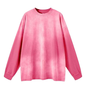 เสื้อสเวตเชิ้ตผ้าฟลีซคุณภาพสูง ทรงปกติ ใส่ได้ทั้งชายและหญิง สำหรับฤดูหนาวและฤดูใบไม้ร่วง รับสกรีนโลโก้ น้ำหนัก 350 กรัม ผ้าฝ้าย 100% สไตล์สตรีทแวร์ - Product Image 3