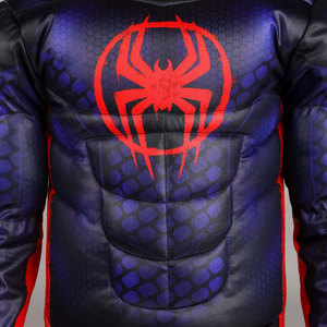 Disfraz de Superhéroe para Niñas, Mono Rojo y Azul de Poliéster, Traje de Fiesta de Halloween, Disfraz de Cosplay para Niños - Product Image 6