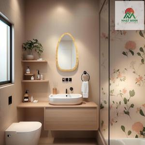 Rattan Boho <b>Mirror</b> for Decor, 31.5" x 18" Wall <b>Mirror</b> that is Farmhouse and Boho Wall Decor Style, Ideal for in the Bedroom - Product Image 3