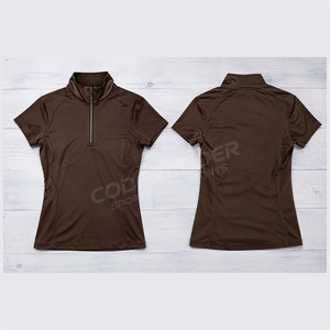 Camiseta de Polo Ecuestre para Mujer, Ropa de Equitación, Fabricante de Ropa Ecuestre, Camiseta Deportiva con Estampado por Sublimación - Product Image 6