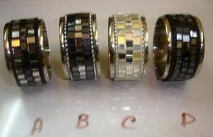 Anillo de servilleta de madera con incrustaciones de resina roja y amarilla, decoración de mesa de boda a precio económico. - Product Image 6