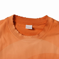 T-shirt Homme Personnalisable avec Logo, 100% Coton Épais 280 g/m², Col Côtelé, Épaules Tombantes, Coupe Oversize, Respirant, Style Streetwear