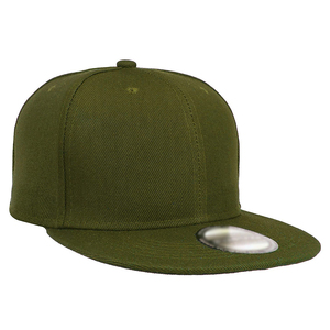 หมวกแก๊ปแบบ snapback 6 แผง ดีไซน์ใหม่ล่าสุดปี 2026 สีเขียวมะกอกล้วน ผ้าฝ้าย ปรับขนาดได้ เหมาะสำหรับทุกเพศ สวมใส่สบายๆ - Product Image 5