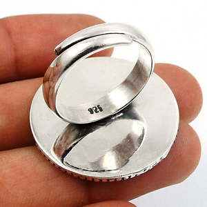 Beautiful Floral Design Women <b>Ring</b> Available In 925 Sterling Silver Pretty Adjustable Bohemian Jewelry At Reasonable Price - Product Image 2
