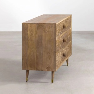 ตู้ลิ้นชักไม้ดีไซน์เนอร์ แวนดาน่า โนวา เพบเบิล (ไม้แท้) - Product Image 3