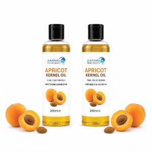 Aceite de Semilla de Albaricoque AARNAV 30ml, Prensado en Frío, Aceite Portador Natural para el Cuidado de la Piel, Certificado Halal, India AGE-CO-624 - Product Image 5