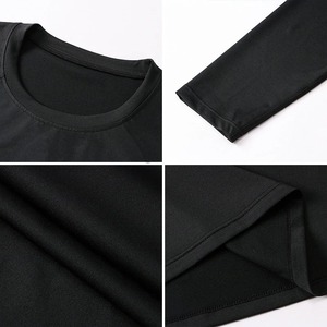 White Short Sleeve <b>Compression</b> <b>Shirt</b> Quick Dry Polyester/Nylon Rash Guard Top Fasmic International 160g Needle Detection Unisex - Product Image 6