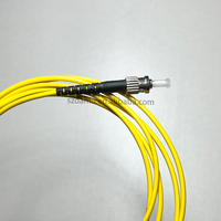 Cordon de brassage à fibre optique monomode DAMU ST ST Duplex 3,0 mm G652D/G657A PVC LSZH PC/UPC/APC Longueur personnalisée Câble de brassage FTTH