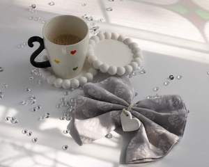 Most Selling Bubble <b>Coaster</b> <b>Set</b> With Natural Finish For Home Decor Drink Protection Coffee Tea Table Use - Product Image 5