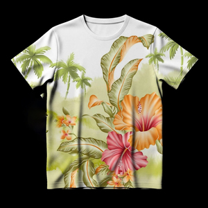 เสื้อยืดผู้ชายถักแบบสั่งทำพิเศษ คุณภาพสูง คอกลม แขนสั้น ไซส์ใหญ่ - Product Image 2