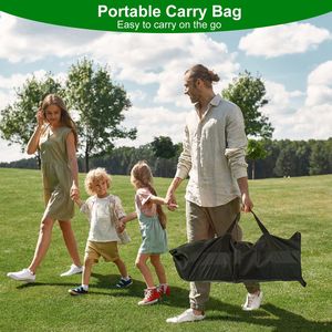 Portable Lightweight Carbon Steel <b>Folding</b> Camping <b>Table</b> Heavy Duty Outdoor Beach Carry Bag Roll-up Picnic BBQ Desk - Product Image 5