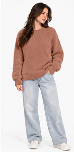 unisex oversized mohair <b>sweater</b> fuzzy fur striped <b>crewneck</b> pullover handknitted winter jacquard knitwear oem odm custom design - Product Image 4