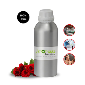 100% Pure Rose <b>Essential</b> <b>Oil</b> with Pearl Cold Pressed Anti-Aging Aromatherapy for All Skin Types 100ml - Product Image 2