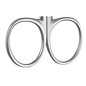 Ciseaux de coupe de fil universels manuels pour chirurgie dentaire, ciseaux courbés, poignée dorée, micro-serrure ergonomique pour gencives dentaires - Product Image 2